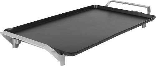 Princess Premium XXL Elektro Grill mit Standfuß, mit manueller Temperatureinstellung Schwarz, Silber
