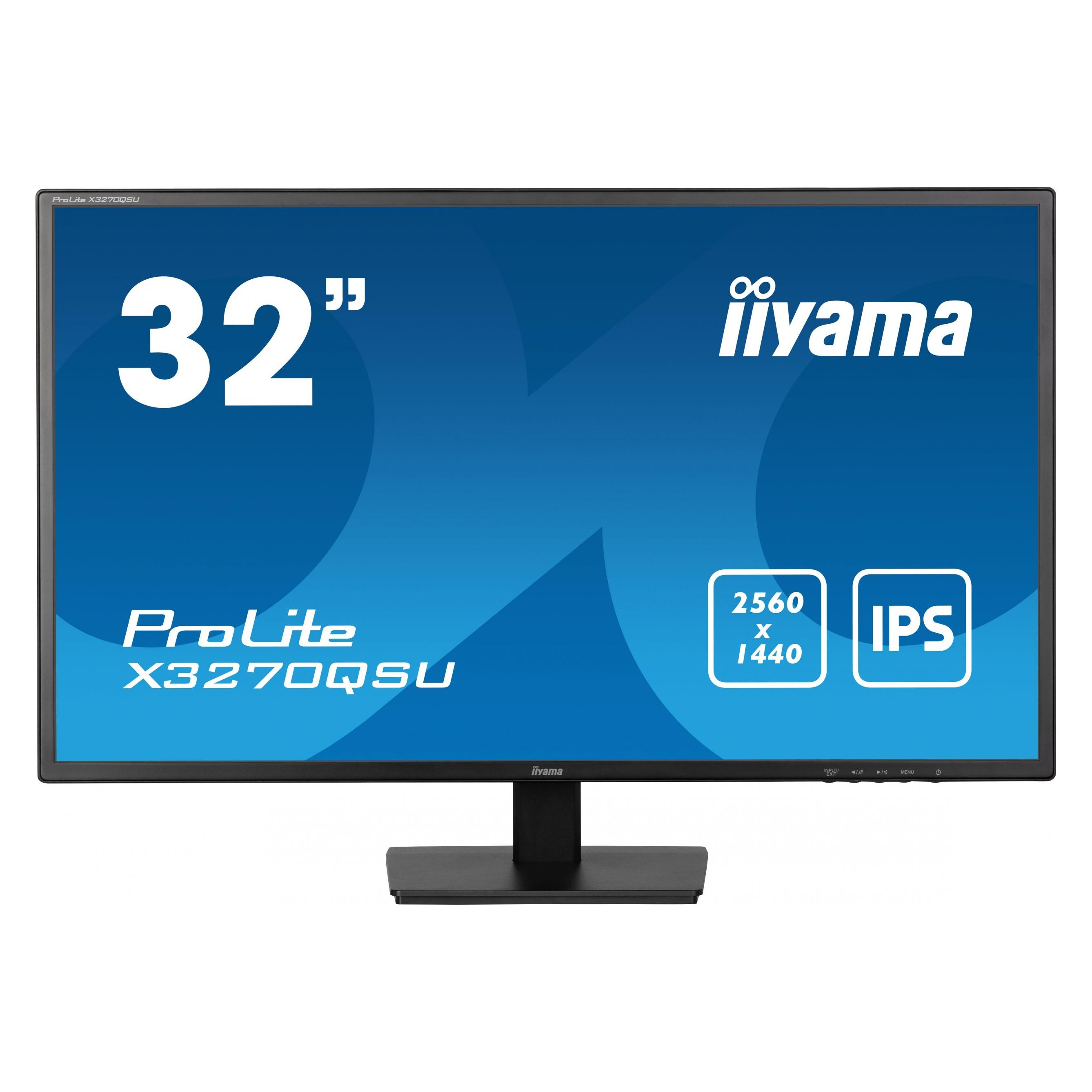 iiyama ProLite X3270QSU-B1 (2560 x 1440 Pixel, 31.50") (X3270QSU-B1)