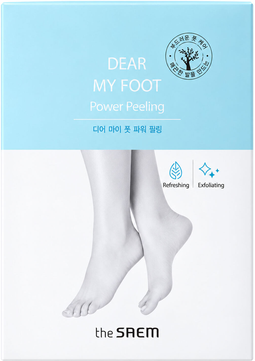 THE SAEM Dear My Foot Power Peeling 1pair