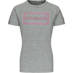 Kingsland Damen T-Shirt KLCemile Light Grey FS/23, Größe: XS