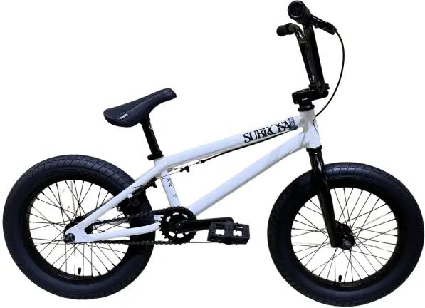 BMX Rad Kinder Subrosa Altus 16" (16.5" - White Gloss)