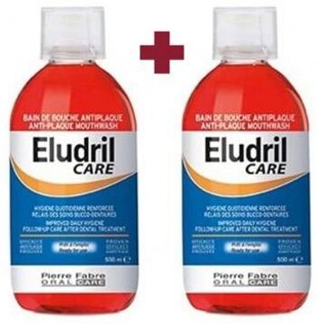 Eludril Care Colutório 500ml (Pack Duplo)