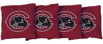 Skip's Garage Chapman Panthers Red Cornhole Bags