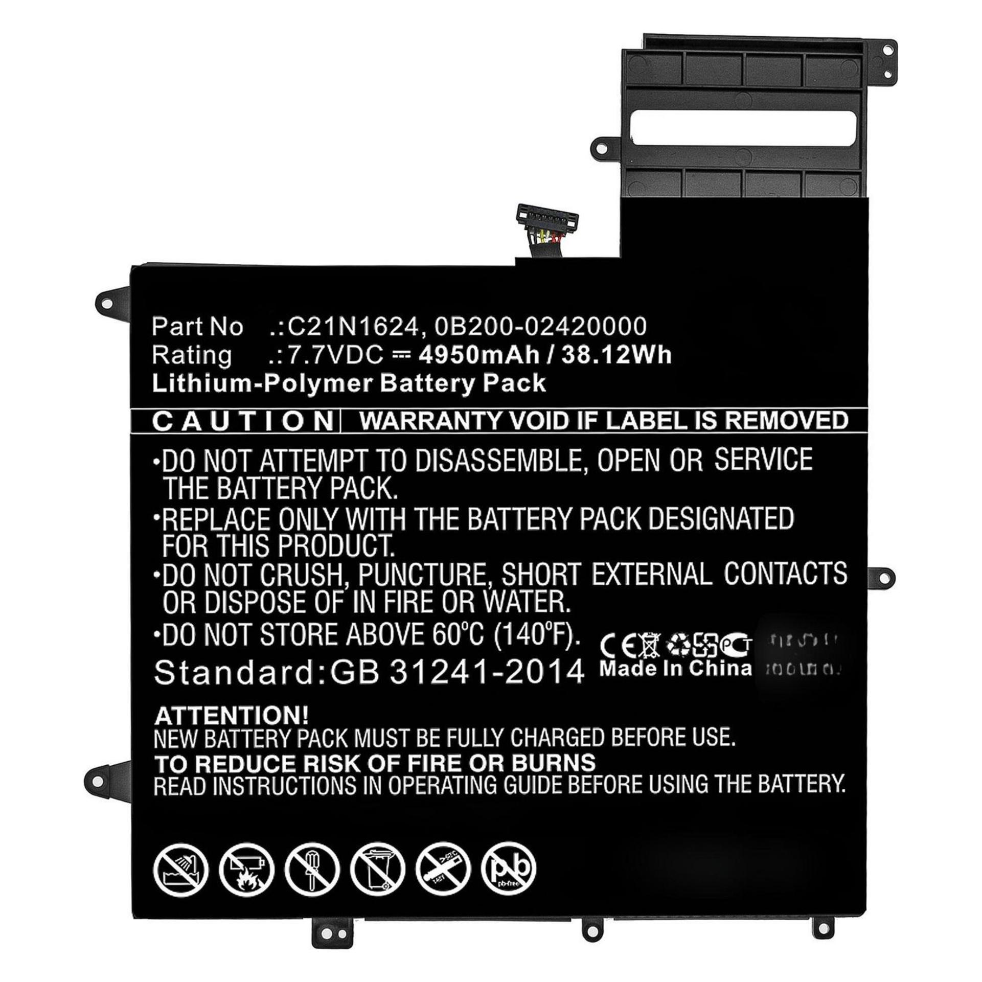 CoreParts Laptop Battery for Asus (4950 mAh) (MBXAS-BA0275)