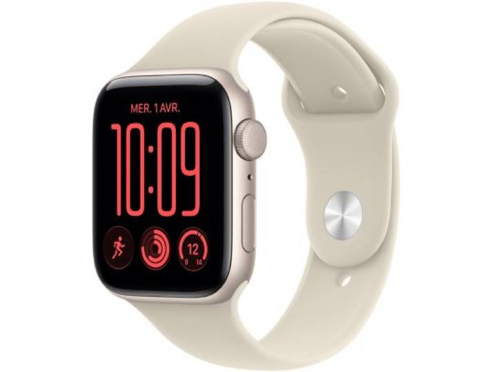 Apple Watch - Montre Connectée Se 3 44mm Lumière / Sable S/M