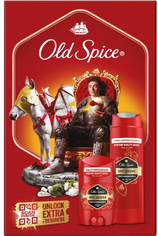 Old Spice Epic Legend Knight gift set