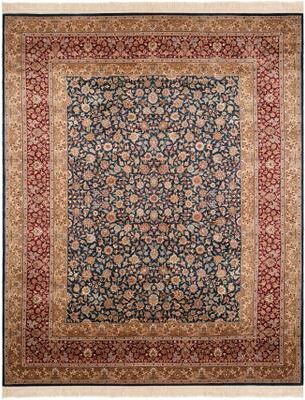 SAFAVIEH Couture Hand-knotted Royal Kerman Jeni Traditional Oriental Wool Rug with Fringe