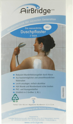 discountmed e.K. Medizintechnik & Großhandel DUSCHPFLASTER 3D 128x183 mm 2 St 09155253