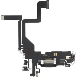 Clappio Ladeanschluss Ersatzteil, Lightning Stecker, Mobilgerät Ersatzteile, Schwarz