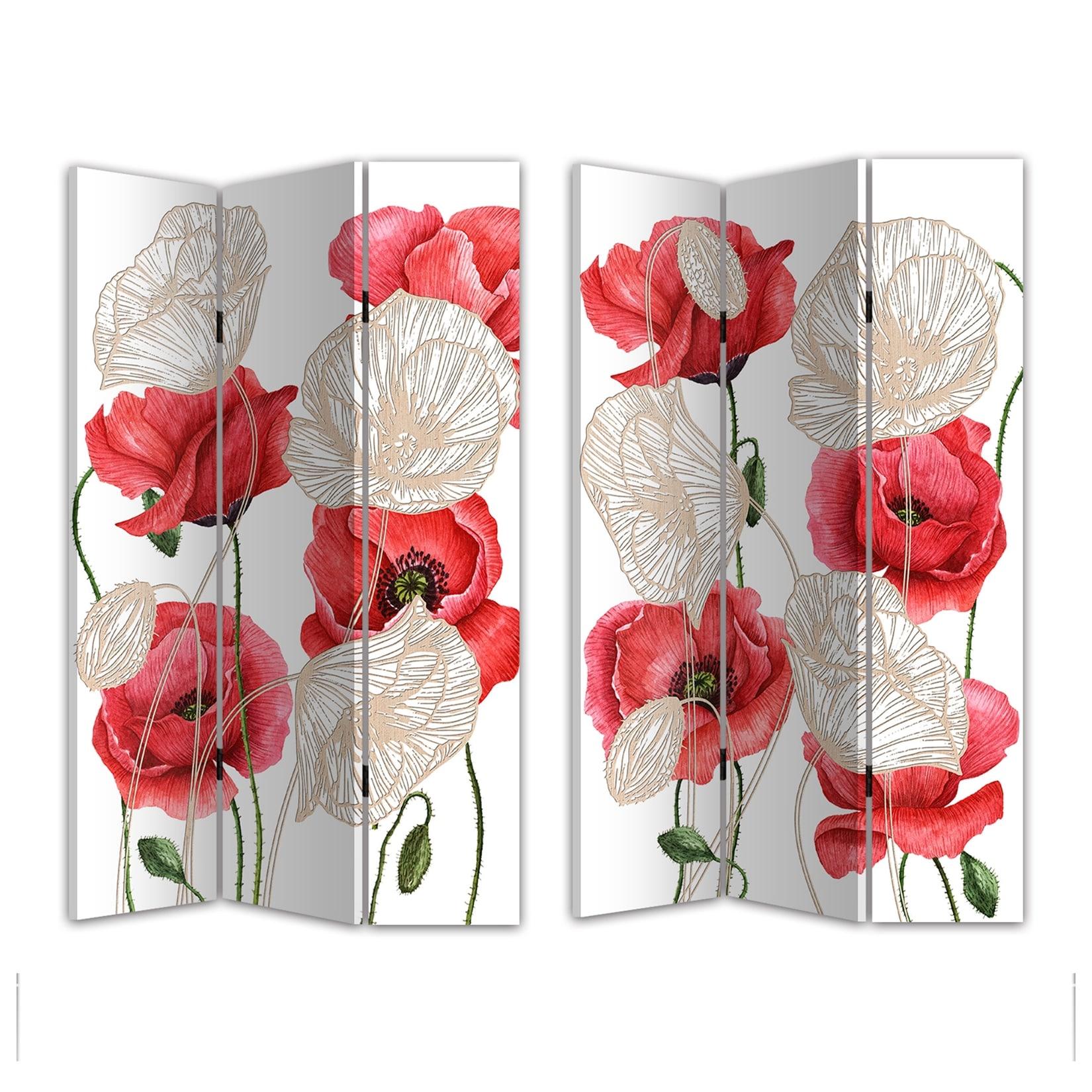 HTI-Line Paravent Poppy