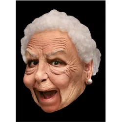 Ghoulish Böse Nanny Deluxe Kinnlose Maske