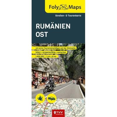 FolyMap Rumänien Ost, Karte von , TVV Touristik-Verlag GmbH, 978-3-96599-052-4