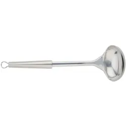 alpina Suppenkelle 33cm, Kochbesteck, Silber