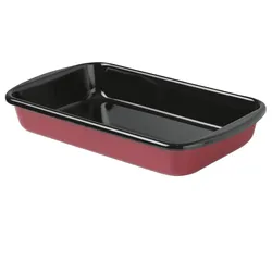 RIESS Auflaufform 38x22,5x7cm rot Emaille