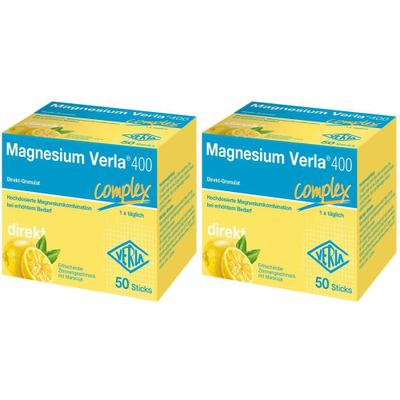 Magnesium Verla 400 Direkt Granulat Doppelpack 2x50 St