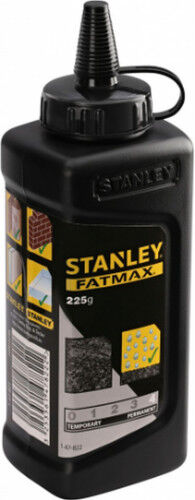 Stanley 9-47-822 FatMax Poudre de craie noir 226g