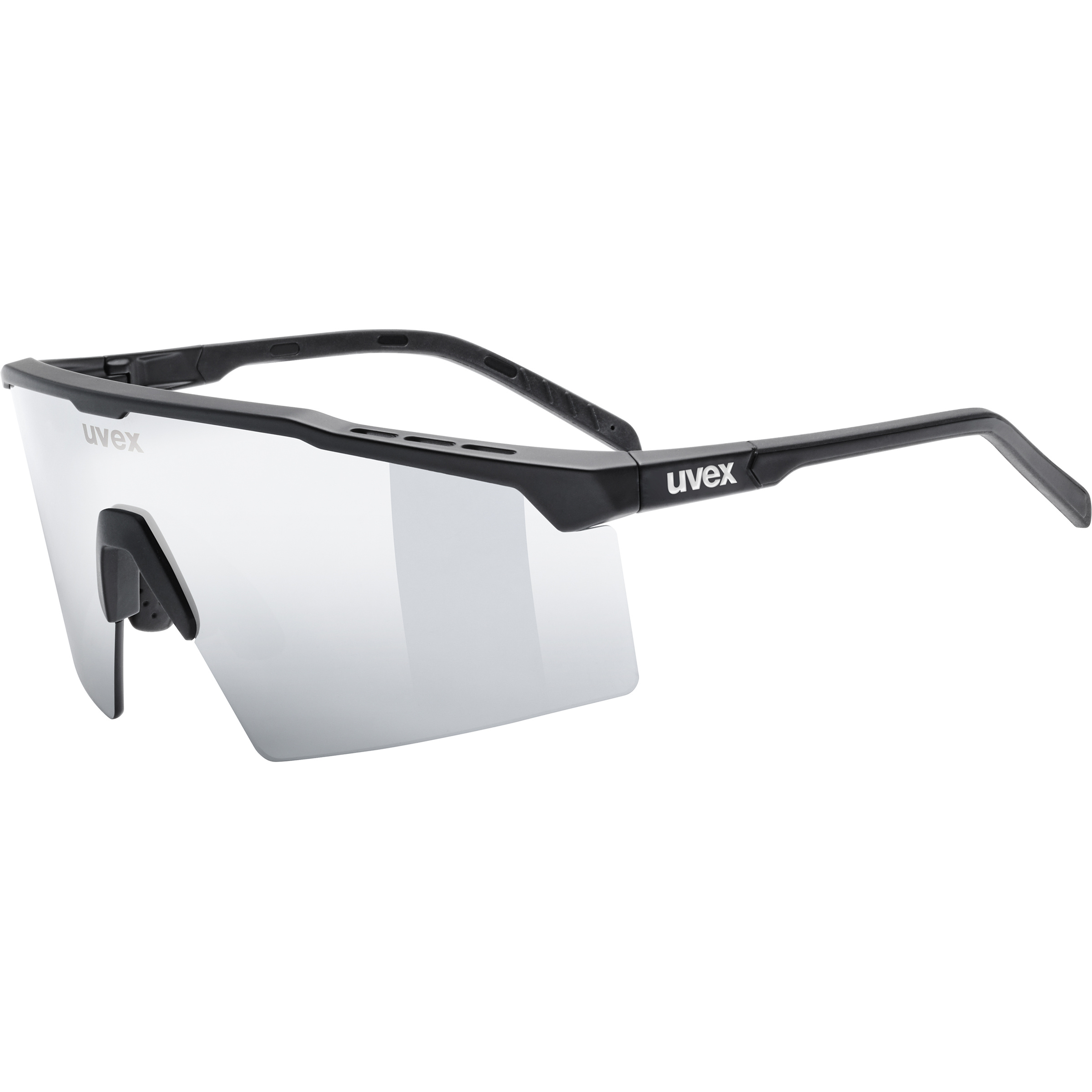Uvex Flowline Sportbrille Sportbrillen & Sportsonnenbrillen schwarz Bergsteigen | Gravel | Trailrunning