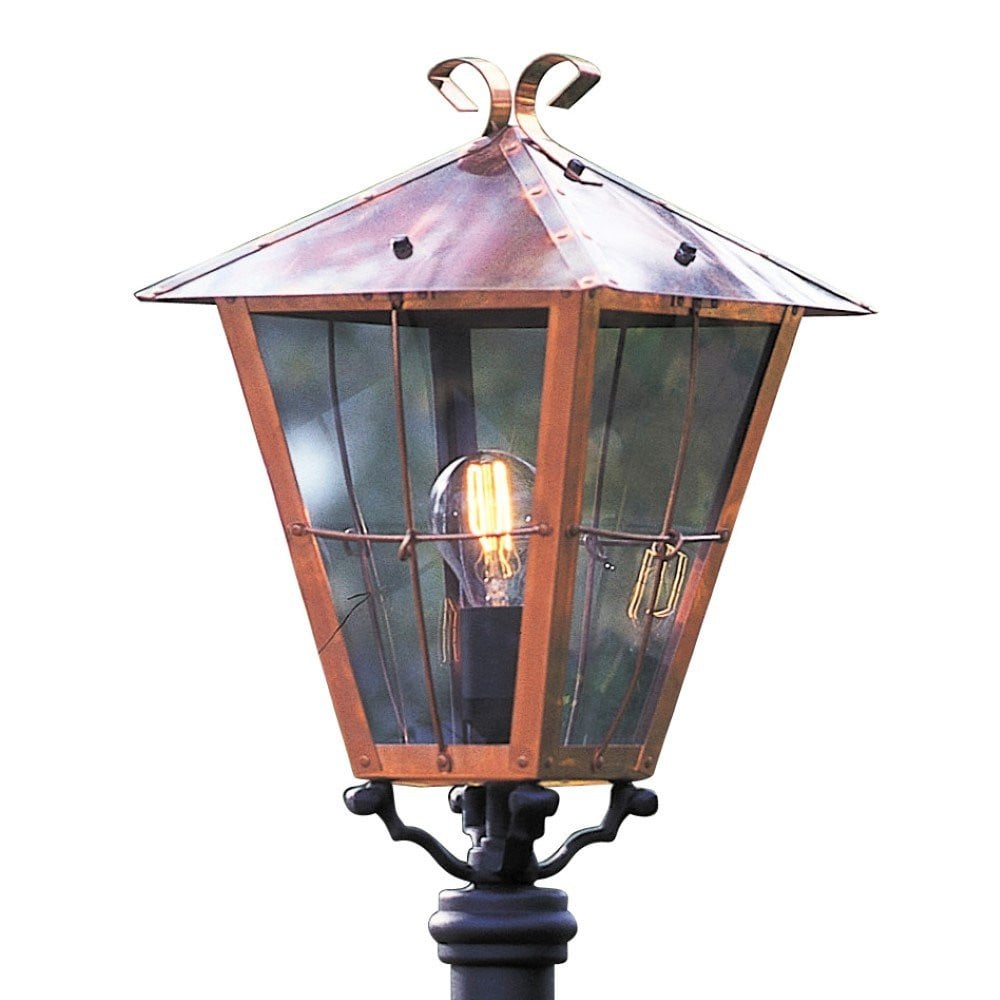 Konstsmide Fenix Losse lampenkap - Koper/Rood - B: 36 cm, D: 36 cm, H: 58 cm