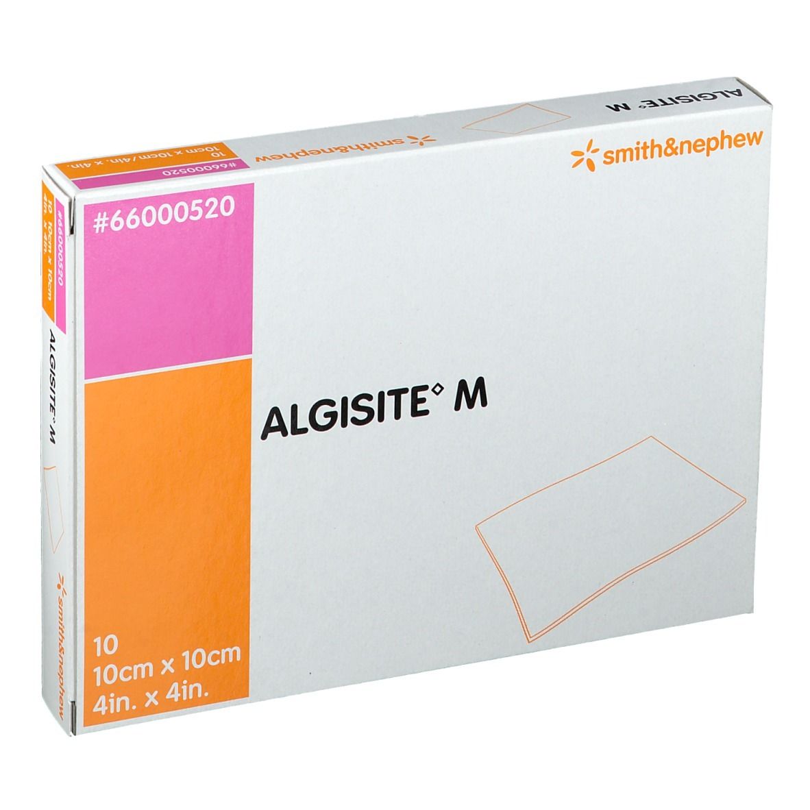Algisite M Calciumalginat Wundaufl.10x10 cm ster. 10 St Kompressen