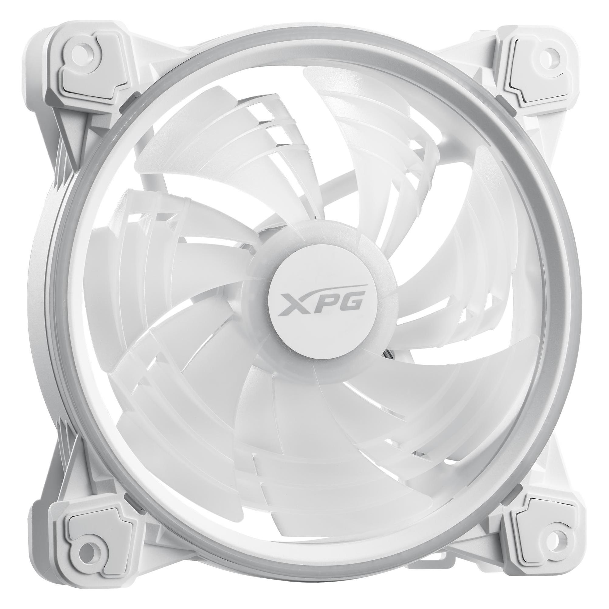 XPG Ventilador Caja Hurricane120argbpwm-Whcww (120 mm, 1x) (75261278)