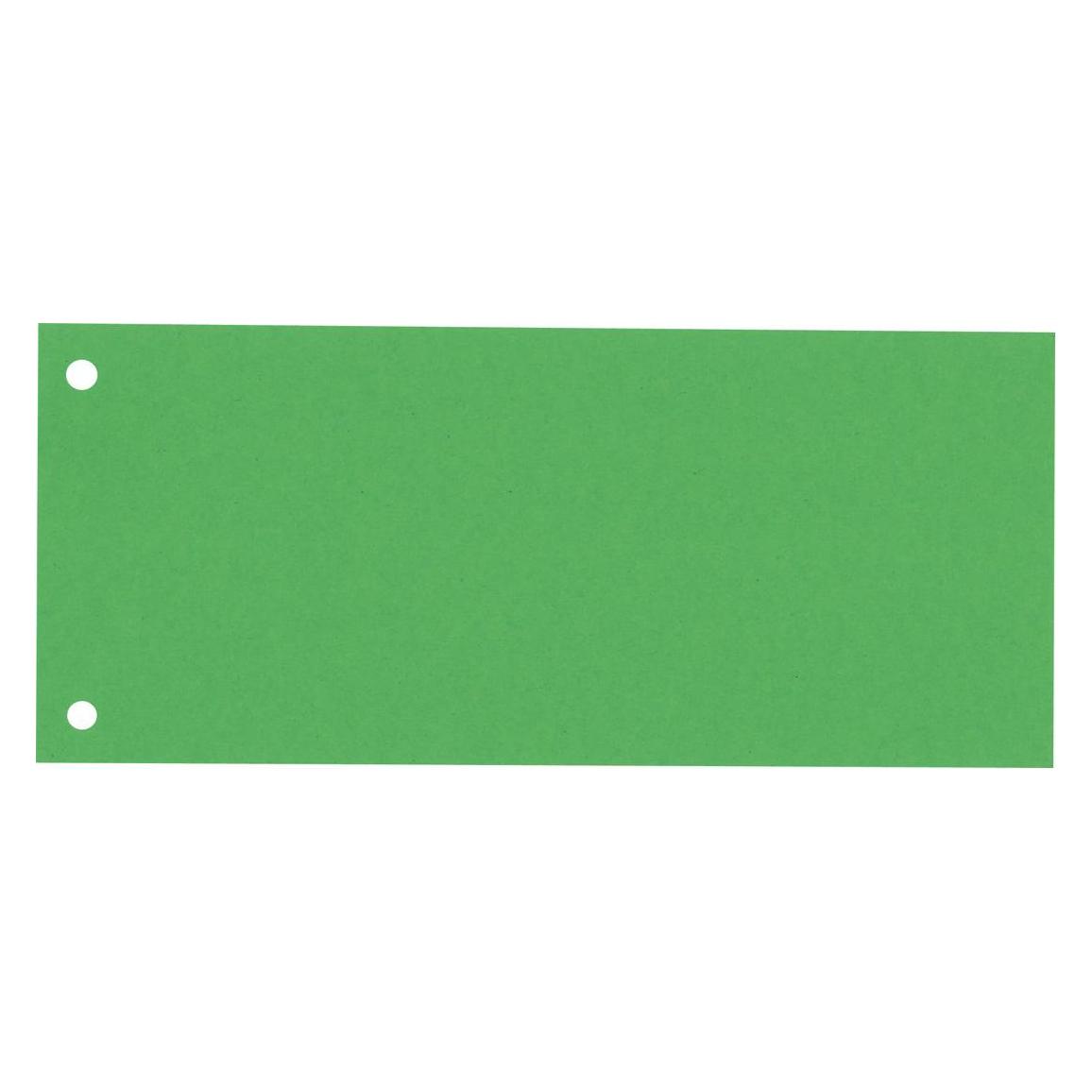 Bene Trennstreifen 24 x 10 cm (B x H) 180g/m² Karton grün 100 St./Pack. (201950GN)