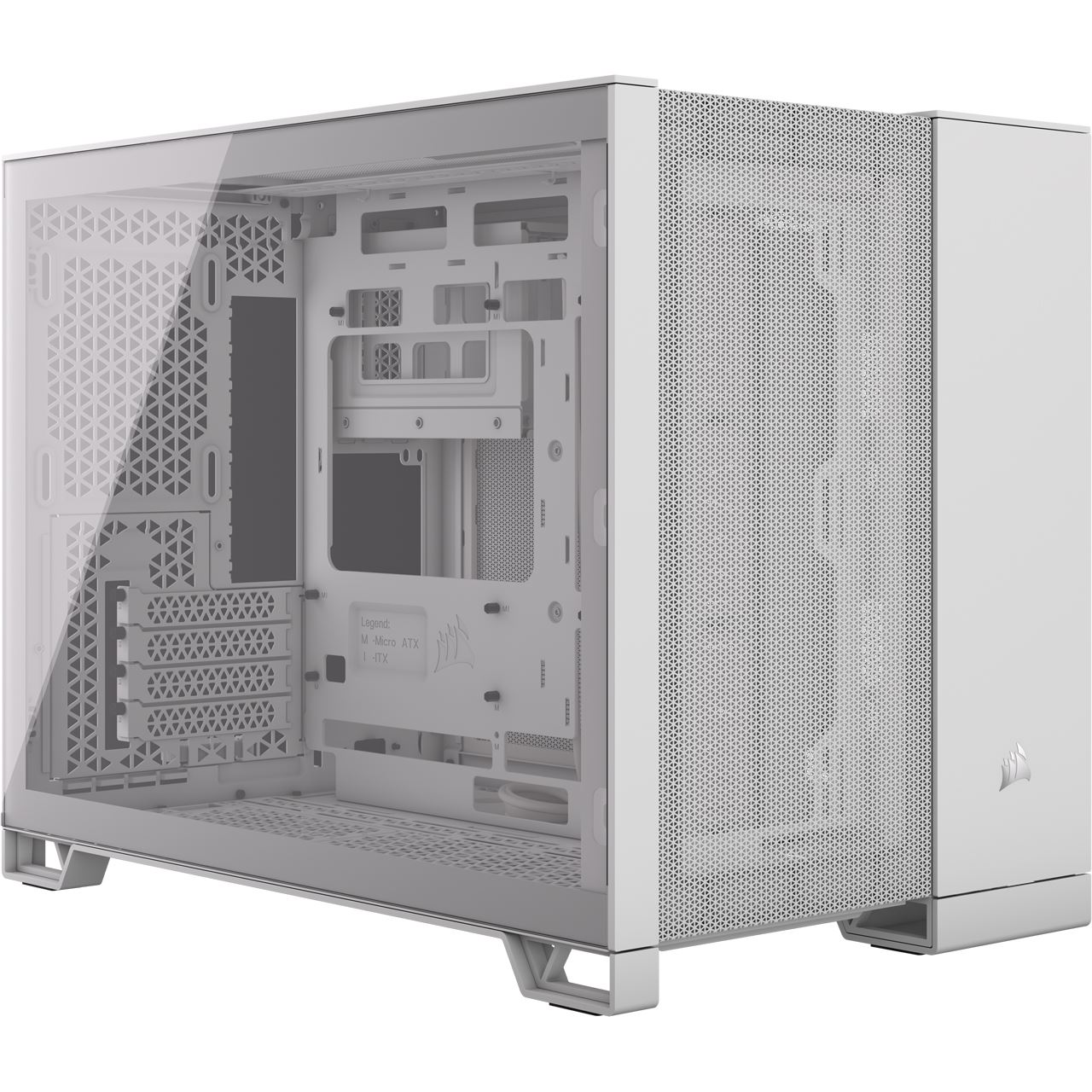 Corsair 2500D Airflow Mini Tower ohne Netzteil weiss