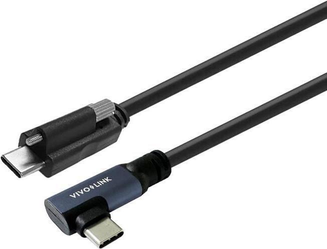 Vivolink PROUSBCMMS5A, 5 m, USB C, USB C, USB 3.2 Gen 2x2, Schwarz