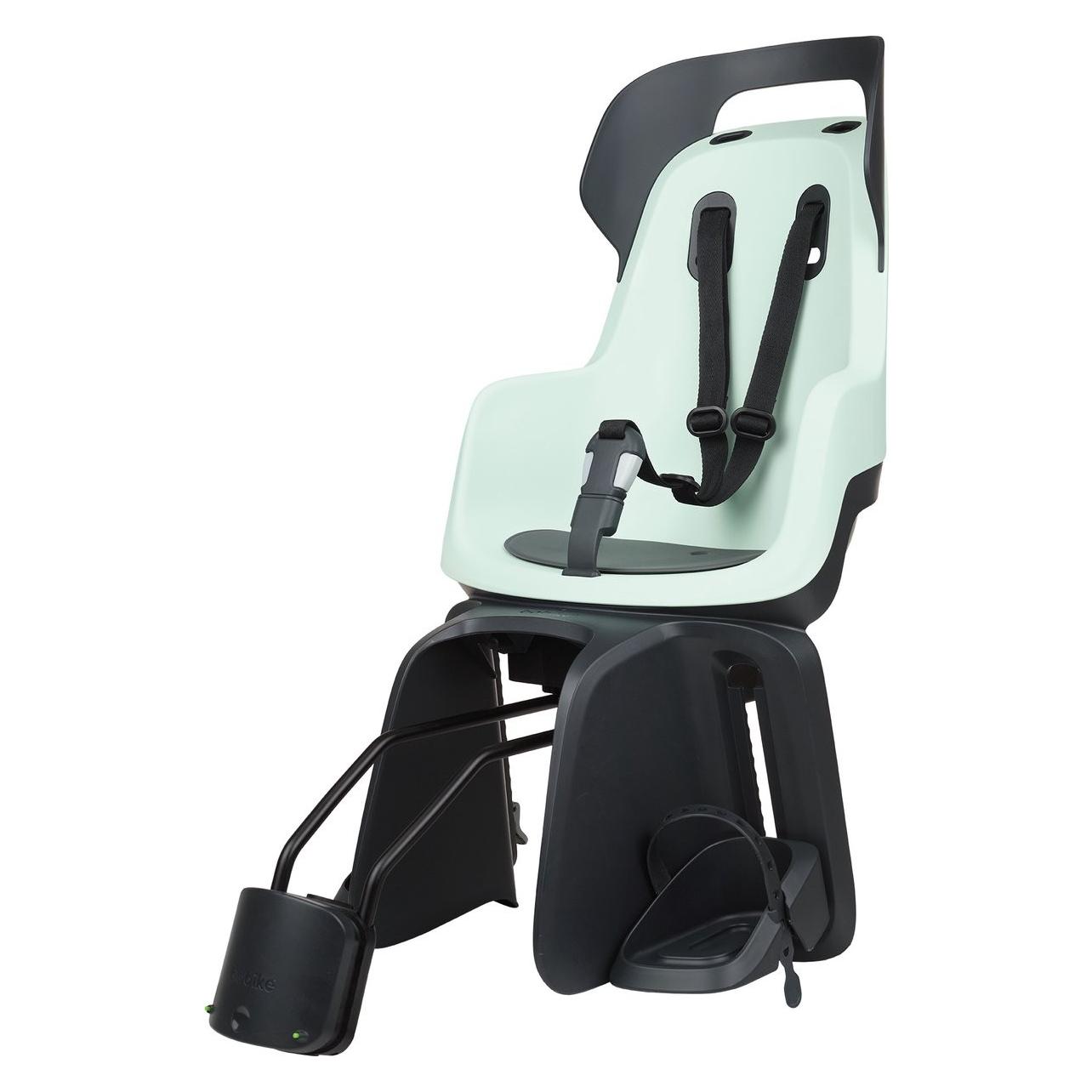 bobike KINDERSITZ GO 1P marshmallow mint reclinming (Gepäckträger (hinten), Sattelrohr) (B0BYP4C8N8)