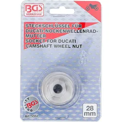 BGS Spezial-Einsatz für Ducati Nockenwellenradmuttern 28 mm - 5084