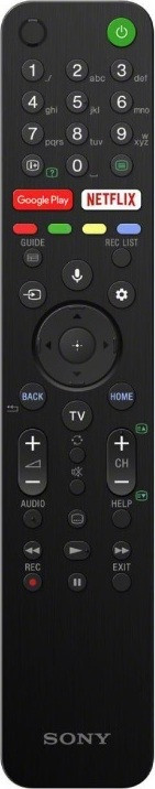 Originele Sony afstandsbediening voor KD-55XG8796, KD-55XH9505, KD-65XG8505, KD-65XG8577 en KD-65XG8596