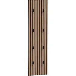 Tchibo - Hakenpaneel »Ryker« - 31,5x120x6cm - schwarz -