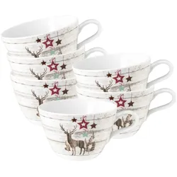 Seltmann Weiden Life Christmas Milchkaffeetasse 370 ml 6er Set
