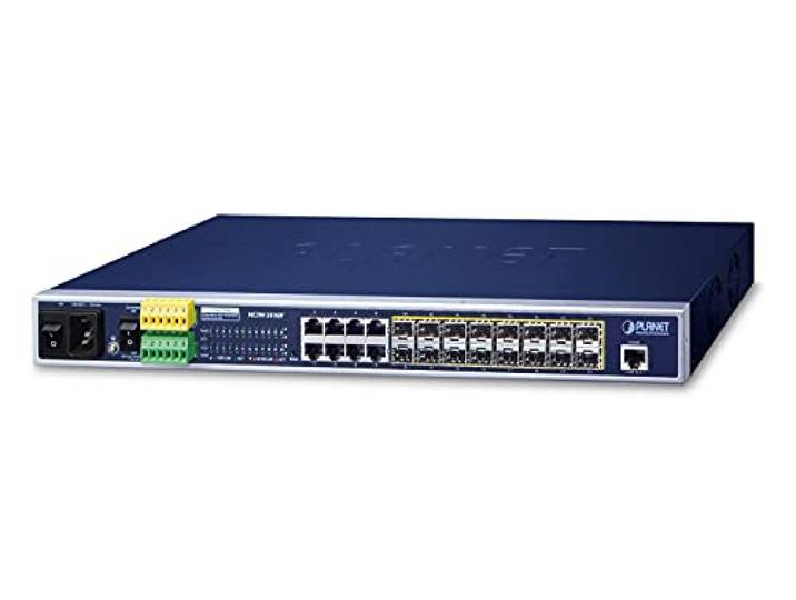 PLANET MGSW-24160F network switch Managed L2+ Gigabit Ethernet (10/100/1000) Power over Ethernet (PoE) 1U Blue