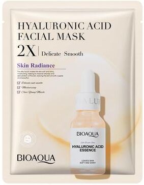 Lush Living Finds Hyaluronic Acid Facial Mask, Moisturizing, Refreshing Sheet Mask For Skin Care c