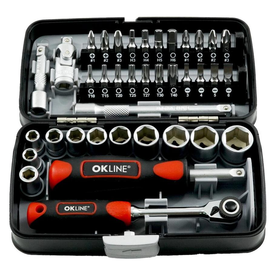 OK-Line Steckschl+AMMAvA-ssel-Satz SLIM (14 mm) (H02S238CPHM)