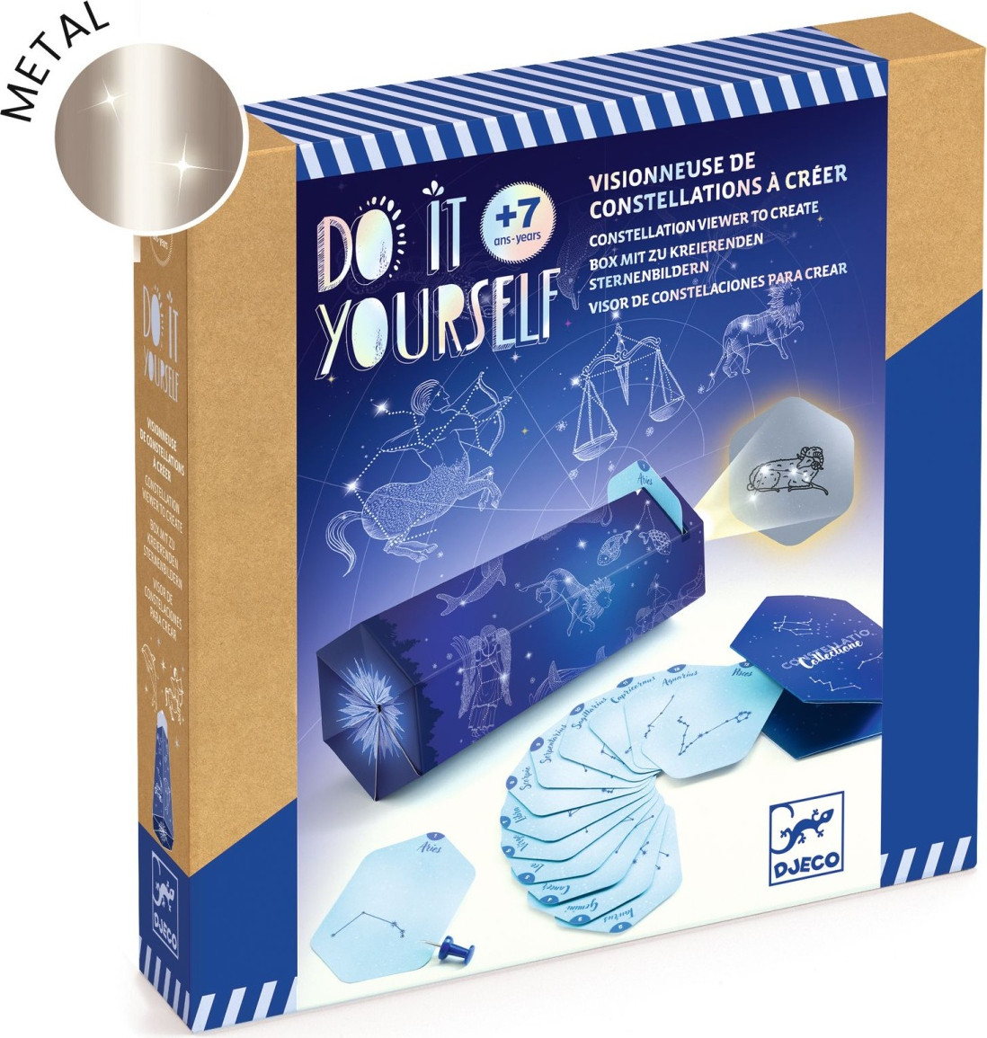 Djeco Creatief DIY-sterrenbeeldenspel