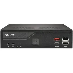 Shuttle BB DH810/8GB - 24x7 - DP/HDMI/USB4 - 2xLAN, Barebone