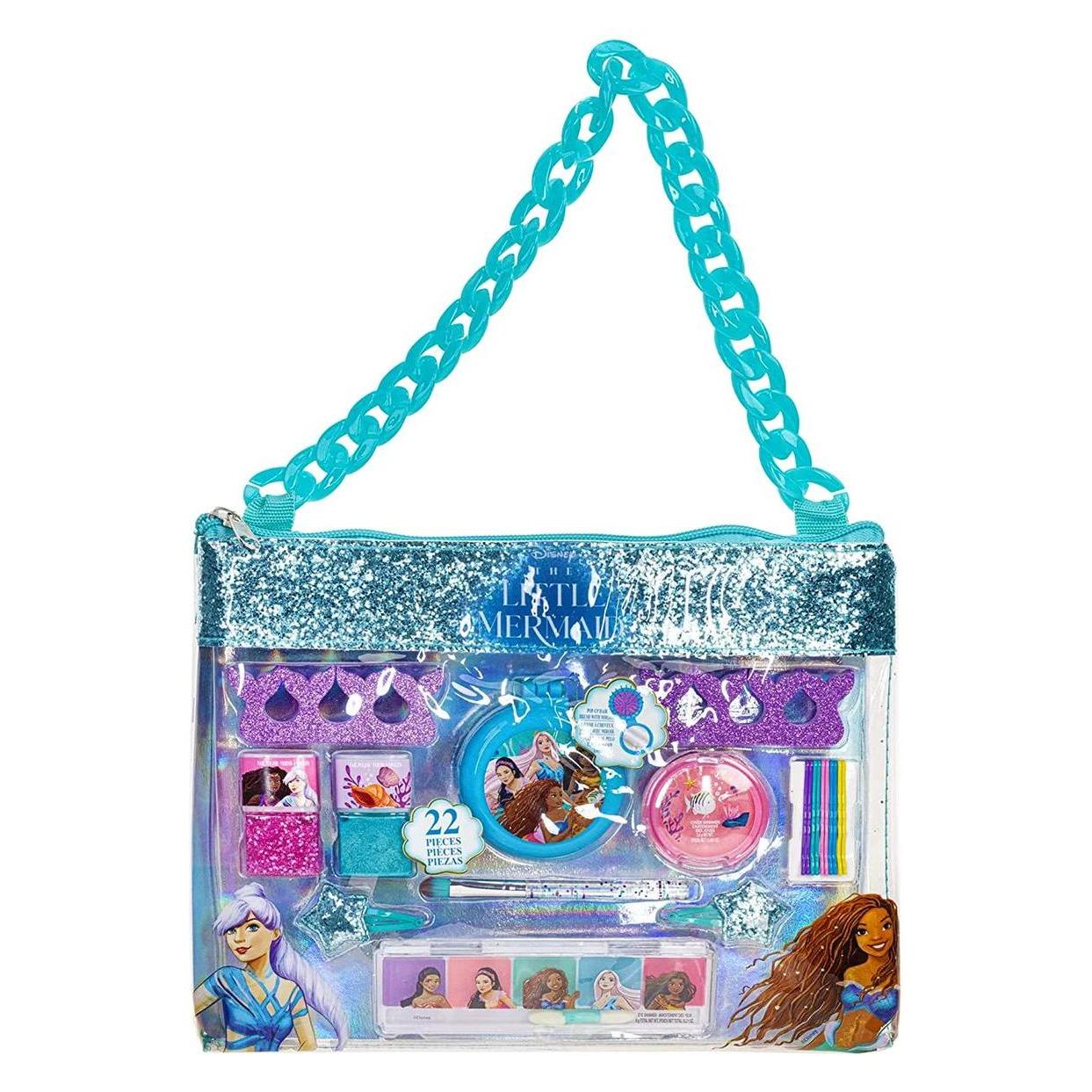 Townley Girl Townley Disney "Die kleine Meerjungfrau" Kettenhandtasche mit Kosmetikset - DP5113GA (62829965)
