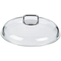 Spring Glasdeckel Domo Ø 32 cm Glas Silber