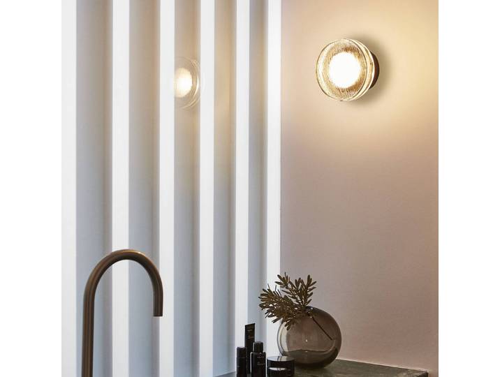 MARSET LED Außenwandleuchte Roc, dimmbar, schwarz, Aluminium, Design