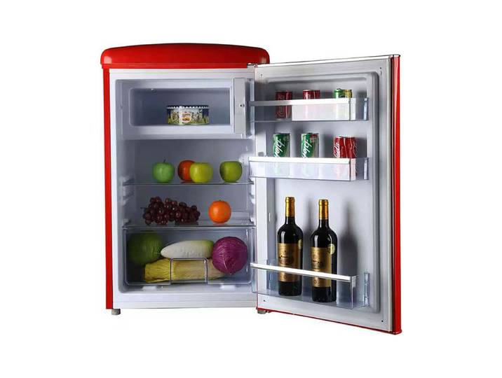 SPC KS2777-1 Kühlschrank Rot rechts