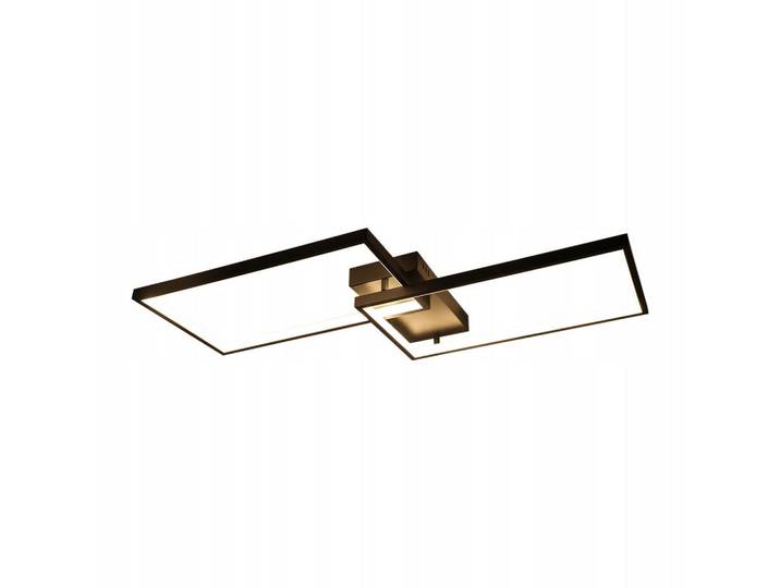 Nettlife Led-Deckenleuchte Edith 60/29/7 cm, Schwarz, Metall, LED integrated, 29x7x60 cm, Lampen & Leuchten, LED Beleuchtung, LED-Deckenleuchten