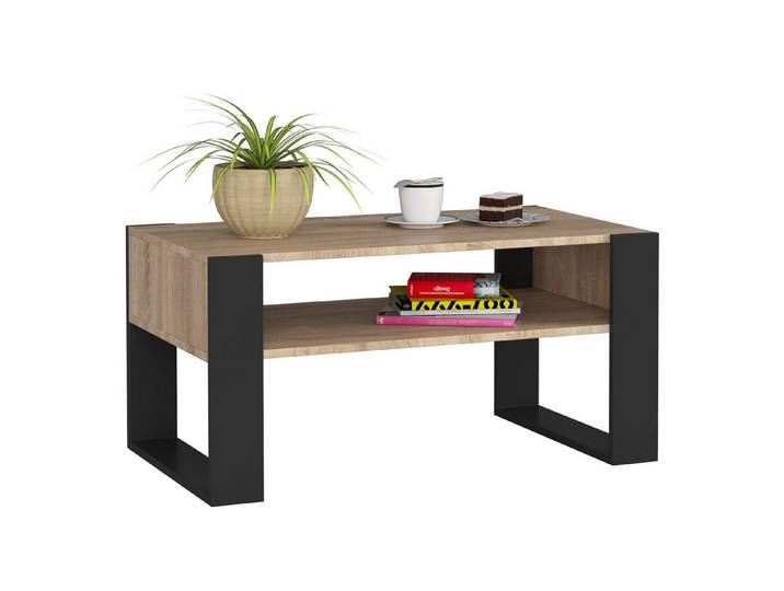 designimpex Couchtisch Design Couchtisch AD-111 mit Ablage Wohnzimmertisch Tisch Sofatisch, Funktionstisch, Wohnzimmertisch, Tisch, Esstisch, Sofatisch, Rollen