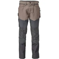 MASCOT Herren Hose mit Knietaschen CUSTOMIZED Dunkel Sandbeige / Anthrazitgrau 60 - 22479-230-5689-82C60 - Dunkel Sandbeige / Anthrazitgrau