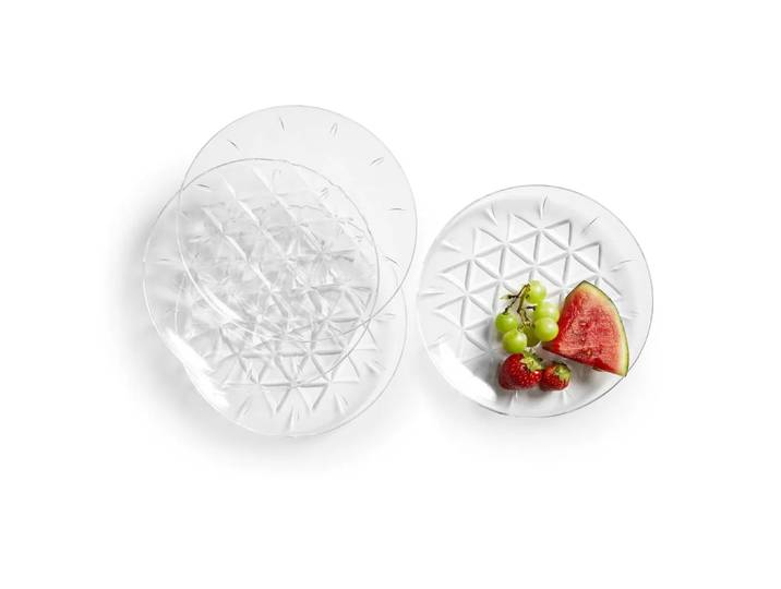 Sagaform Assiette Picknick Lot de 4 20 cm