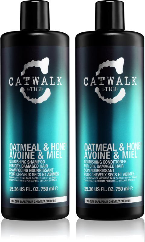 TIGI Catwalk Oatmeal & Honey vorteilhafte Packung für beschädigtes Haar für Damen