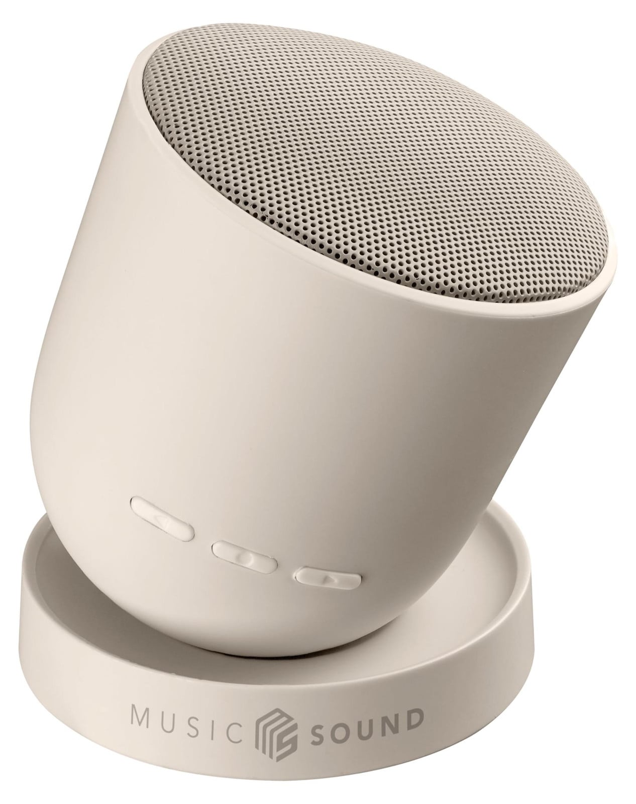Music Sound Twist Draadloze Draagbare Stereo-luidspreker 5W Wit