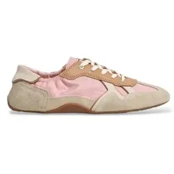 Pepe Jeans für Damen. PLS600080 Noa Dance Sneaker rosa (38), Stoff, Wohnung, Schnürsenkel, Lässig