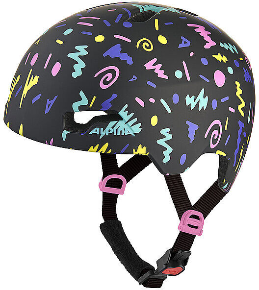 ALPINA Kinder Fahrradhelm Hackney schwarz B