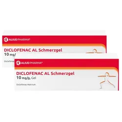DICLOFENAC AL Schmerzgel 10 mg/g Doppelpack 2X150 g